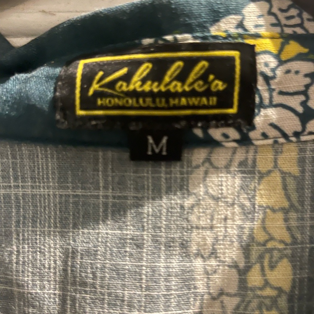 Kahulalea lei print romper Jumpsuit medium - Picture 5 of 5